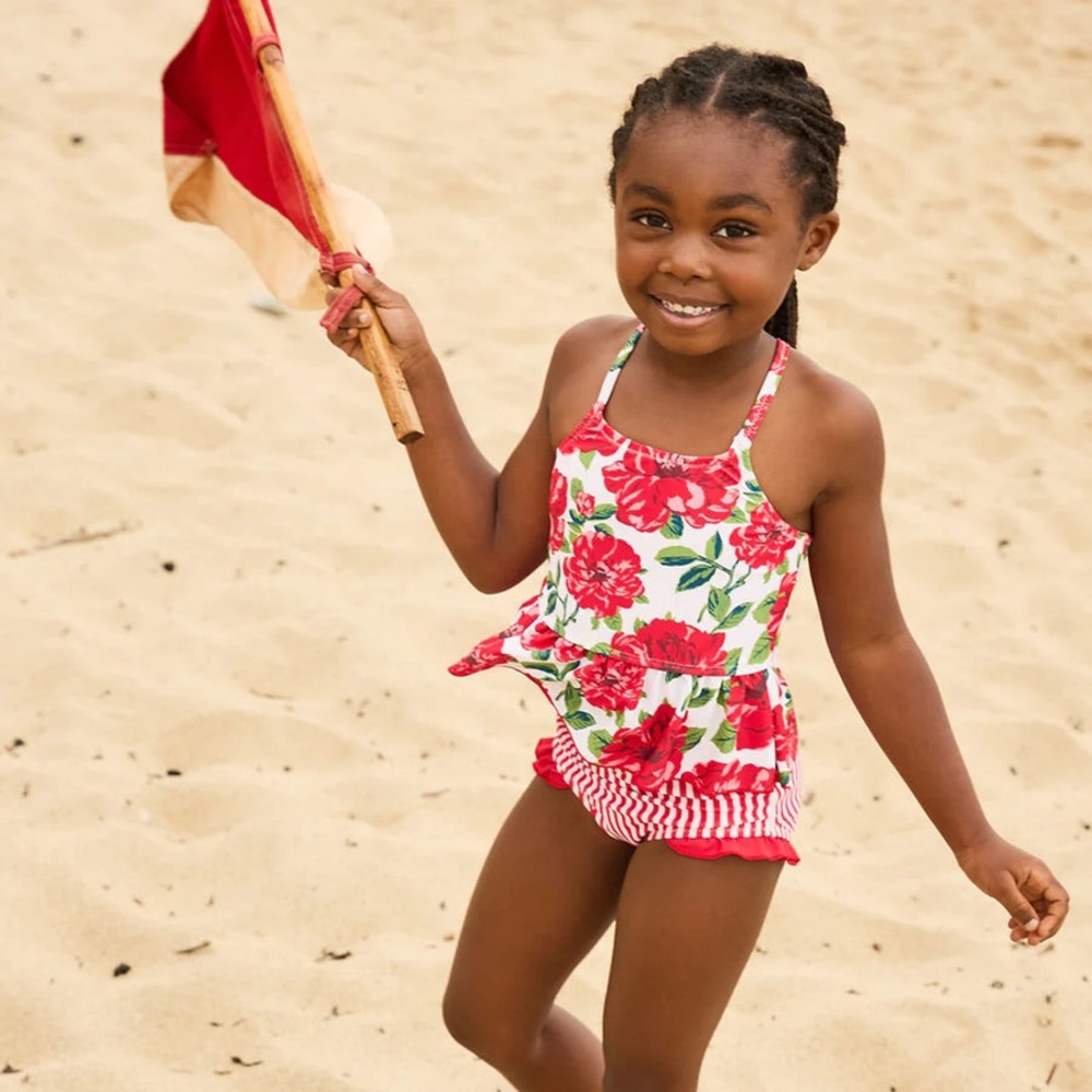BNWT Pink Chicken swimsuit